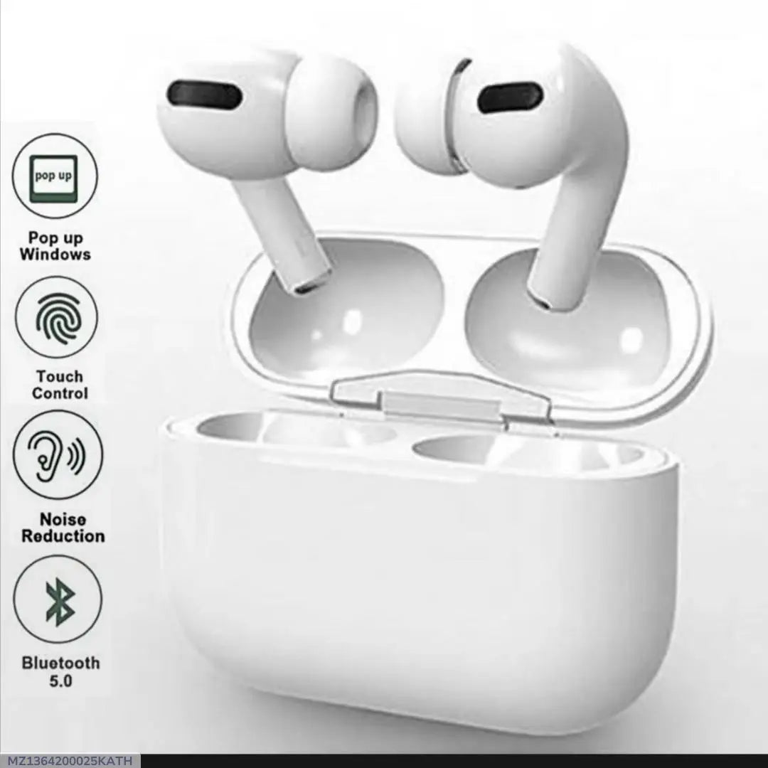 Pro Wireless Bluetooth Airpods with Smart Touch & Deep Bass